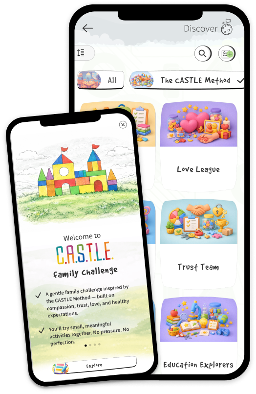 IAFT and CASTLE Method partnership bringing parenting support into a family app